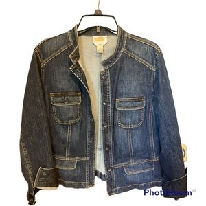 Talbots size 14 jean jacket